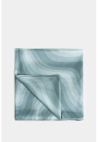 Pañuelo Ciboria En Tejido Plano Para Mujer Estampado Pañuelo Ciboria En Tejido Plano Para Mujer Estampado Agua Marina Vélez Vélez