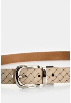 Cinturón Doble Faz De Cuero Para Mujer Thalassa Cinturón Doble Faz De Cuero Para Mujer Thalassa Arena L VÉLEZ