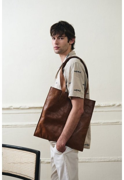 Tote Bag De Cuero Vélez Summer Tote Bag De Cuero Vélez Summer Miel VÉLEZ