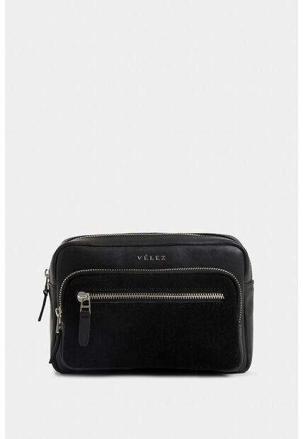 Manos Libres Bright De Cuero Para Hombre Detalle Gamuzado Manos Libres Bright De Cuero Para Hombre Detalle Gamuzado Negro VÉLEZ