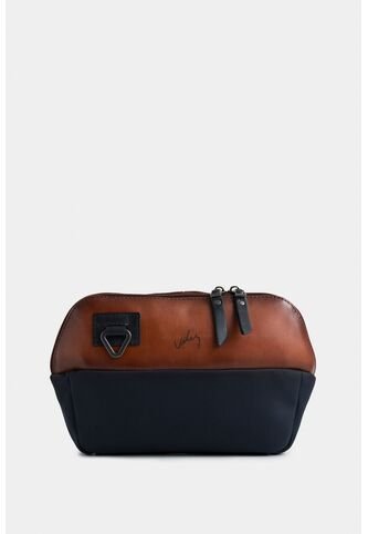 Riñonera Kanvas 2 De Cuero Para Hombre Contraste De Color Riñonera Kanvas 2 De Cuero Para Hombre Contraste De Color Brandy VÉLEZ Vélez