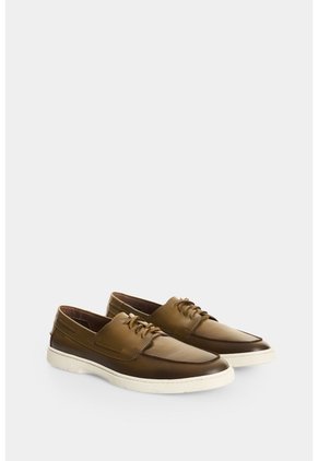Mocasines En Cuero Para Hombre Cayena Mocasines En Cuero Para Hombre Cayena Tabaco 40 VÉLEZ