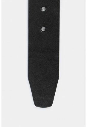 Cinturón Unifaz Duna De Cuero Para Hombre Liso Cinturón Unifaz Duna De Cuero Para Hombre Liso Negro 32 Vélez