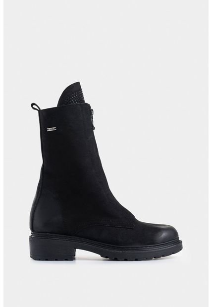 Botines Militares Umbra De Cuero Para Mujer Aplique Brillo Botines Militares Umbra De Cuero Para Mujer Aplique Brillo Negro 35 Vélez