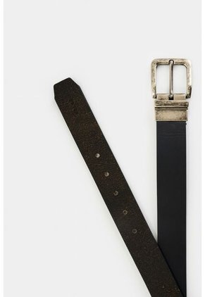 Cinturón Doble Faz De Cuero Para Hombre Efos Cinturón Doble Faz De Cuero Para Hombre Efos Azul Oscuro 36 VÉLEZ