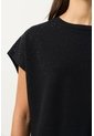Top Tejido Atacama Para Mujer Oversized Top Tejido Atacama Para Mujer Oversized Negro S VÉLEZ de Vélez