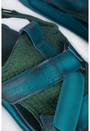 Sandalias Halo De Cuero Y Neopreno Para Hombre Sistema De Ajuste Con Elástico Sandalias Halo De Cuero Y Neopreno Para Hombre Sistema De Ajuste Con Elástico Azul Aguamarina 40 Vélez