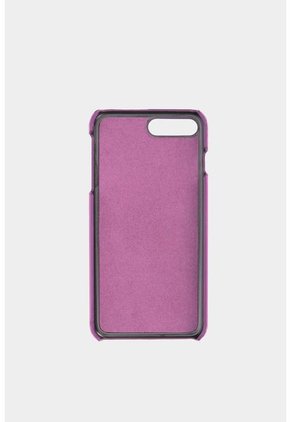 Porta Celular Clover De Cuero Morado