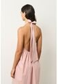 Vestido Mini Halter Para Mujer Lumbre Vestido Mini Halter Para Mujer Lumbre Natural 10 VÉLEZ de Vélez