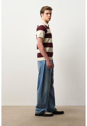 Polo Manga Corta En Tejido Para Hombre Liana Polo Manga Corta En Tejido Para Hombre Liana Vinotinto L VÉLEZ