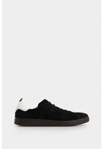 Tenis Flame De Cuero Gamuzado Para Hombre Casual Tenis Flame De Cuero Gamuzado Para Hombre Casual Negro 43 Vélez
