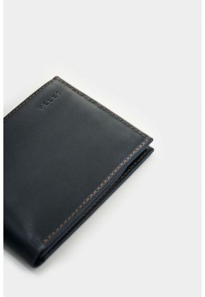 Billetera De Cuero Para Hombre Costuras 3 Billetera De Cuero Para Hombre Costuras 3 Azul Oscuro VÉLEZ