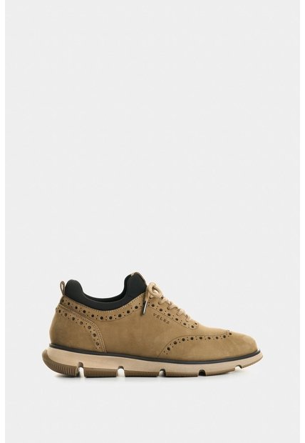 Zapatos Cordón Apolo De Cuero Para Hombre Detalles Deportivos Zapatos Cordón Apolo De Cuero Para Hombre Detalles Deportivos Kaky 41 VÉLEZ