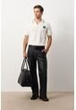Polo Manga Corta Para Hombre Polo Manga Corta Para Hombre Crema L VÉLEZ de Vélez