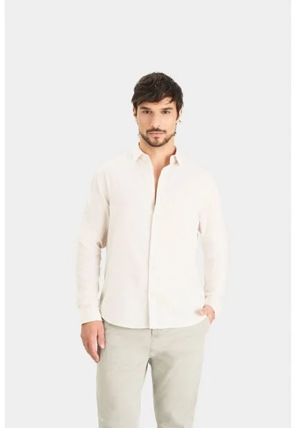 Camisa Oxford Manga Larga Calagua Para Hombre Semifitted Camisa Oxford Manga Larga Calagua Para Hombre Semifitted Arena XXL VÉLEZ