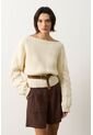 Sweater Para Mujer Icaro Sweater Para Mujer Icaro Crema L VÉLEZ de Vélez