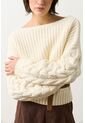 Sweater Para Mujer Icaro Sweater Para Mujer Icaro Crema L VÉLEZ de Vélez