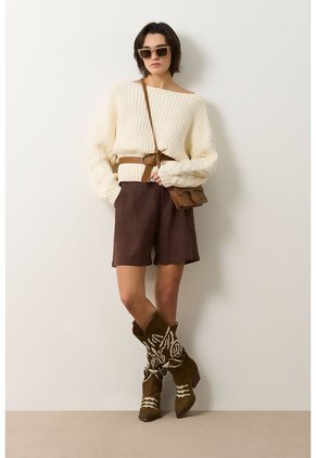 Sweater Para Mujer Icaro Sweater Para Mujer Icaro Crema L VÉLEZ