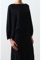 Camiseta Maxi Tejida Para Mujer Efos Camiseta Maxi Tejida Para Mujer Efos Negro XS VÉLEZ de Vélez