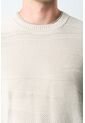 Sweater Cuello Redondo Calafate Para Hombre Efecto Texturas Sweater Cuello Redondo Calafate Para Hombre Efecto Texturas Crema M VÉLEZ de Vélez