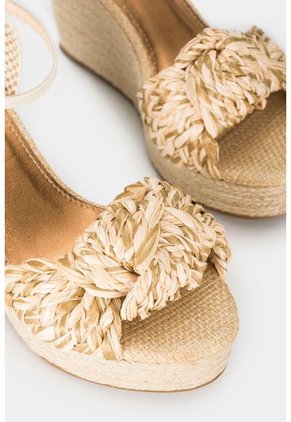Sandalias Plataforma Amatista De Fibra Natural Para Mujer Con Capellada En Yute Sandalias Plataforma Amatista De Fibra Natural Para Mujer Con Capellada En Yute Beige 38 Vélez