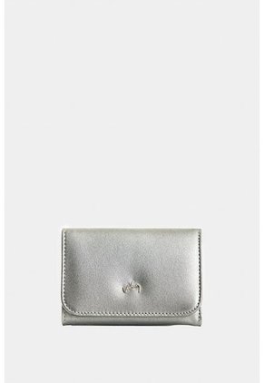 Billetera De Cuero Grabado Para Mujer Verona Billetera De Cuero Grabado Para Mujer Verona Grafito VÉLEZ