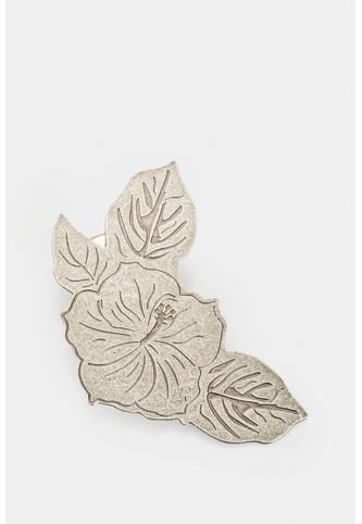 Pin Flores Jardín Para Mujer Aplique Metálico Vélez
