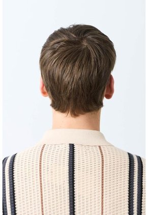 Polo Manga Corta Tejida Para Hombre Espectral Polo Manga Corta Tejida Para Hombre Espectral Crema M VÉLEZ