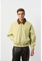 Chaqueta Bomber En Gamuza Croco Para Hombre Chaqueta Bomber En Gamuza Croco Para Hombre Amarillo L VÉLEZ de Vélez