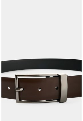Cinturón Doble Faz Iguaque De Cuero Para Hombre Abombado Cinturón Doble Faz Iguaque De Cuero Para Hombre Abombado Cafe 44 VÉLEZ