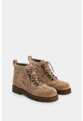 Botin En Cuero Carnaza Para Mujer Nacar Tipo Hiking Botin En Cuero Carnaza Para Mujer Nacar Tipo Hiking Tabaco 40 VÉLEZ