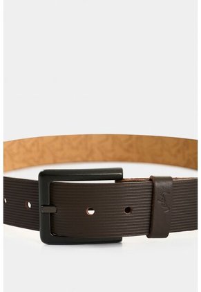 Cinturón Unifaz Vértice De Cuero Para Hombre Diseño Rayas Cinturón Unifaz Vértice De Cuero Para Hombre Diseño Rayas Cafe 38 VÉLEZ