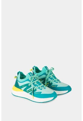 Tenis Fly Up Retro Para Mujer Textil Tecnológico Tenis Fly Up Retro Para Mujer Textil Tecnológico Agua Marina 41 Vélez