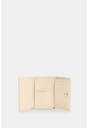 Billetera En Cuero Para Mujer Real 4.0 Billetera En Cuero Para Mujer Real 4.0 Crema VÉLEZ