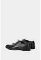 Zapatos Cordón Formal Humanista De Cuero Para Hombre Liso Negro Zapatos Cordón Formal Humanista De Cuero Para Hombre Liso Negro 43 VÉLEZ de Vélez