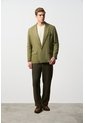 Blazer En Lino Para Hombre Napoles Blazer En Lino Para Hombre Napoles Verde Oliva XS VÉLEZ de Vélez