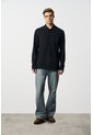 Polo Manga Larga En Algodón Para Hombre Nápoles Polo Manga Larga En Algodón Para Hombre Nápoles Negro S VÉLEZ de Vélez