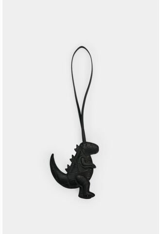 Charm En Cuero Croco Para Mujer Dino Charm En Cuero Croco Para Mujer Dino Negro VÉLEZ Vélez