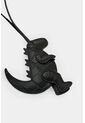 Charm En Cuero Croco Para Mujer Dino Charm En Cuero Croco Para Mujer Dino Negro VÉLEZ de Vélez