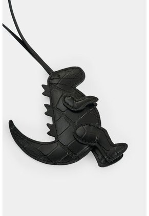 Charm En Cuero Croco Para Mujer Dino Charm En Cuero Croco Para Mujer Dino Negro VÉLEZ
