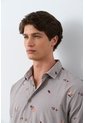 Camisa Lyra 2 Manga Larga Para Hombre Semi Fitted Camisa Lyra 2 Manga Larga Para Hombre Semi Fitted Gris S VÉLEZ de Vélez