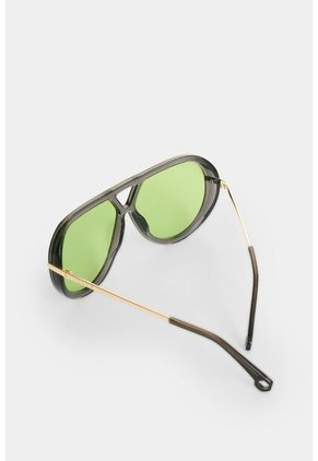 Gafas Gaona Para Hombre Lente Translúcido Gafas Gaona Para Hombre Lente Translúcido Verde Oliva VÉLEZ