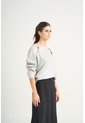 Sweater Star En Tejido Rectilíneo Para Mujer Efecto Metalizado Sweater Star En Tejido Rectilíneo Para Mujer Efecto Metalizado Gris M VÉLEZ de Vélez