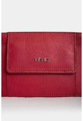 Portadocumentos Aventurina En Cuero Para Mujer Portadocumentos Aventurina En Cuero Para Mujer Rojo VÉLEZ