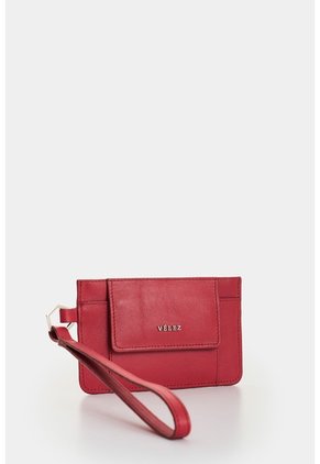 Portadocumentos Aventurina En Cuero Para Mujer Portadocumentos Aventurina En Cuero Para Mujer Rojo VÉLEZ