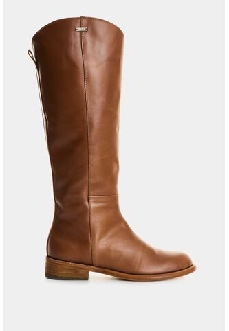 Botas De Cuero Para Mujer Kalahari Botas De Cuero Para Mujer Kalahari Miel 41 VÉLEZ Vélez