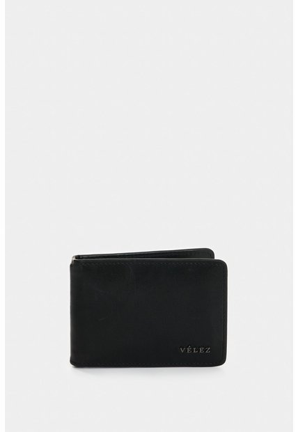 Porta Billetes En Cuero Para Hombre Ocean Porta Billetes En Cuero Para Hombre Ocean Negro VÉLEZ