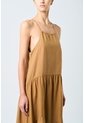 Vestido Galera Para Mujer Cuello Halter Vestido Galera Para Mujer Cuello Halter Cafe Claro 12 VÉLEZ de Vélez