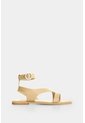 Sandalia Plana En Cuero Con Taches Para Mujer Soren 2.0 Sandalia Plana En Cuero Con Taches Para Mujer Soren 2.0 Crema 35 VÉLEZ de Vélez
