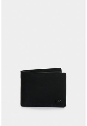 Billetera Terra De Cuero Para Hombre Interior Contraste Billetera Terra De Cuero Para Hombre Interior Contraste Negro VÉLEZ